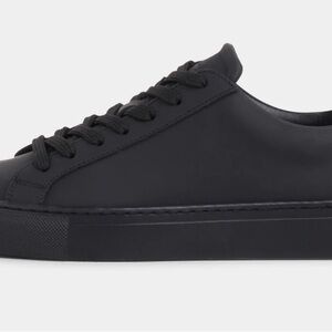 Black leather Sneakers
